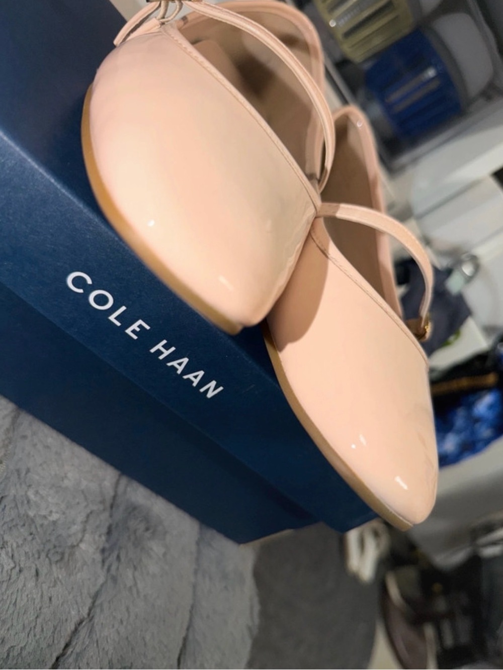 Cole Haan Pink Patent Mary Jane Flats 7.5 - Picture 6 of 10